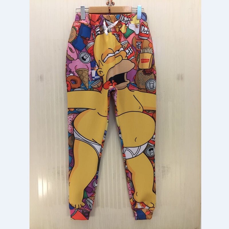 New arrive popular Joggers Pants 3D Graphic Printed Funny Drunk Simpson Sweatpants for mens/womens Hip Hop style unisex Trousers New arrive popular Joggers Pants 3D Graphic Printed Funny Drunk Simpson Sweatpants for mens/womens Hip Hop style unisex Trousers Foreverking