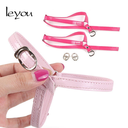 Women High Heel Shoes Belt Ankle Shoe Tie Leather Shoe Strap Belt To Hold Loose High Heeled Shoes Band