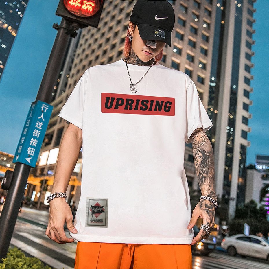 new Chinese style card street personality Ghost Hip hop Europe and America Short sleeve t-shirt Human head Chinese characters new Chinese style card street personality Ghost Hip hop Europe and America Short sleeve t-shirt Human head Chinese characters Foreverking