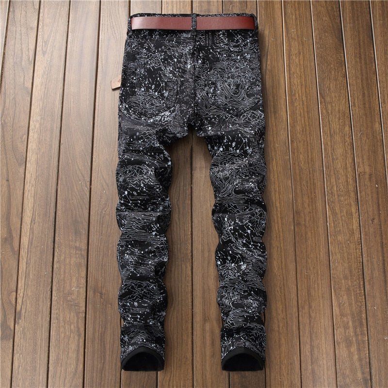 New Fashion 2022 AUTUMN Spring Hole Jeans Men&#39;s Ripped Skinny Biker Destroyed Denim Trousers New Fashion 2022 AUTUMN Spring Hole Jeans Men&#39;s Ripped Skinny Biker Destroyed Denim Trousers Foreverking