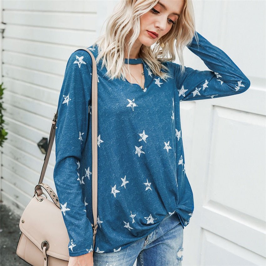 Leopard T-shirt Hollow Out V-neck Tops Tee Women Autumn Loose Top 2022 Fashion Knot Long Sleeve Tee Shirts Female Tee Leopard T-shirt Hollow Out V-neck Tops Tee Women Autumn Loose Top 2022 Fashion Knot Long Sleeve Tee Shirts Female Tee Foreverking