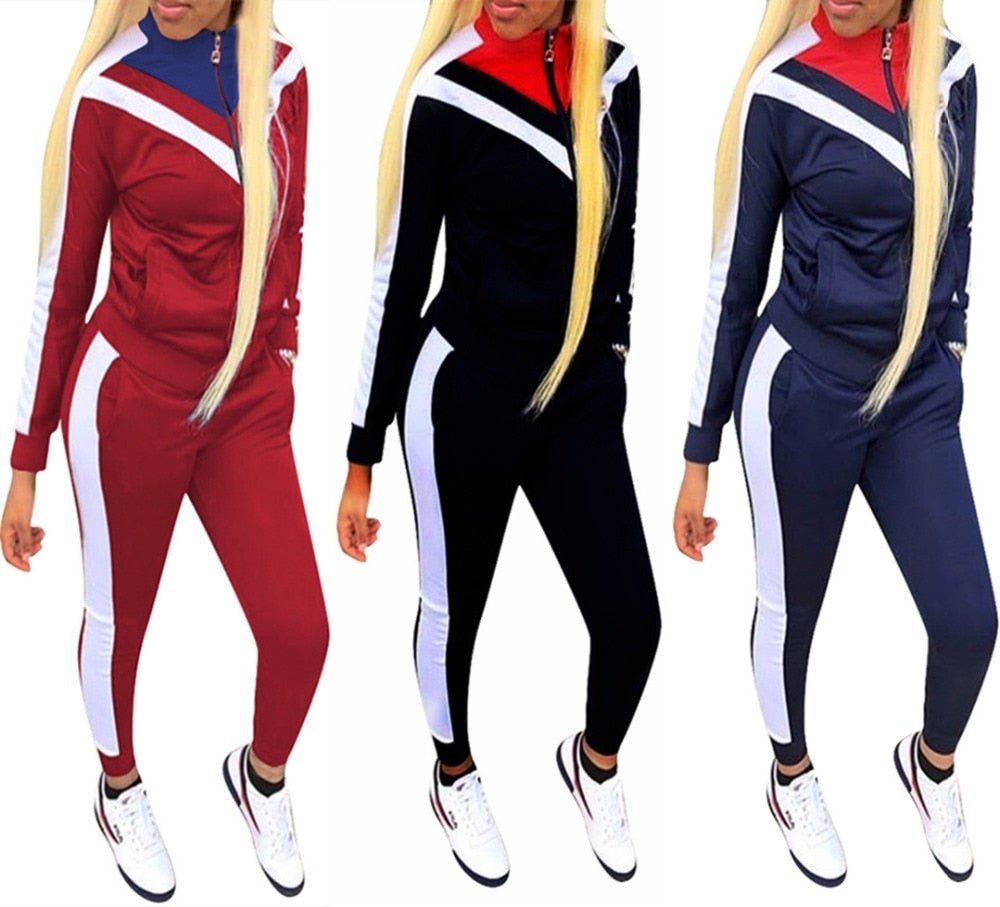 Women Sportswear Casual Long Sleeve Gym Clothing Autumn Tracksuit Women Yoga Set Fitness Clothing Zipper Sport Clothing mujer Women Sportswear Casual Long Sleeve Gym Clothing Autumn Tracksuit Women Yoga Set Fitness Clothing Zipper Sport Clothing mujer Foreverking
