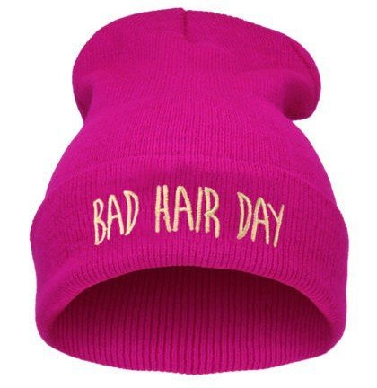 Fall Winter Fashion Bad Hair Day Hiphop Caps Knit Beanie Hat For Women Men Black Gray Blue Pink NEON YELLOW GREEN Fall Winter Fashion Bad Hair Day Hiphop Caps Knit Beanie Hat For Women Men Black Gray Blue Pink NEON YELLOW GREEN Foreverking