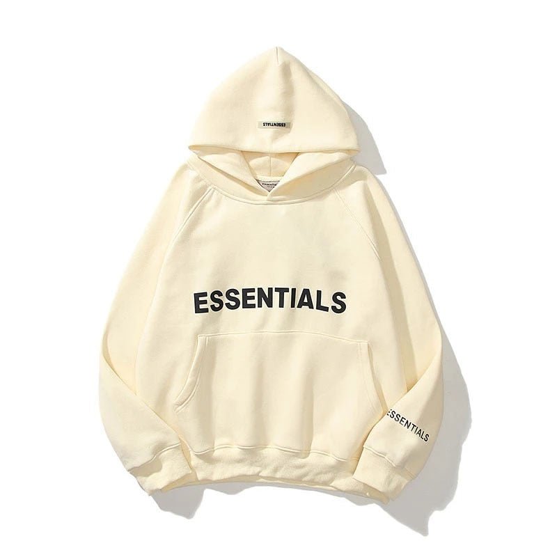 Essentials Hoodie men&#39;s and women&#39;s Sweatshirt reflective letter printed fleece super Dalian Hoodie fashion hip hop Street sweat
