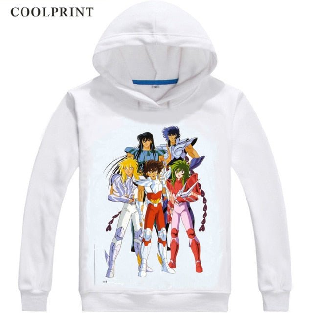 Cygnus Hyoga Kigunasu no Hyoga Mens Hoodies Saint Seiya Knights of the Zodiac Men Sweatshirt Streetwear Anime Hoodie Long Hooded freeshipping - Foreverking