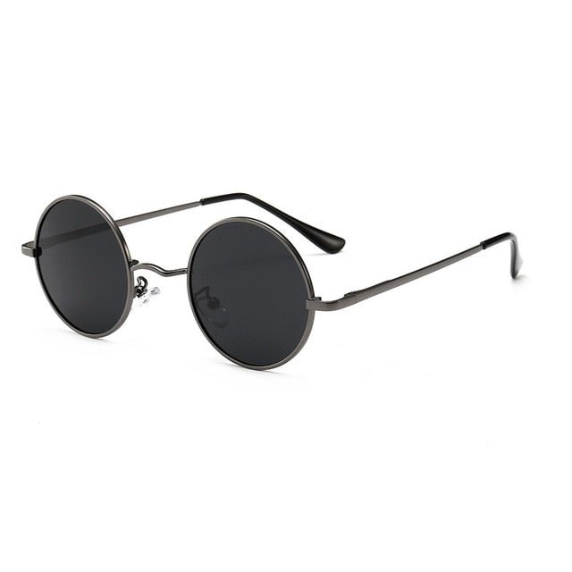Brand Designer Round Polarized Sunglasses Men Women Retro Sun Glasses Male Female Metal Frame Eyewear Driving UV400 freeshipping - Foreverking