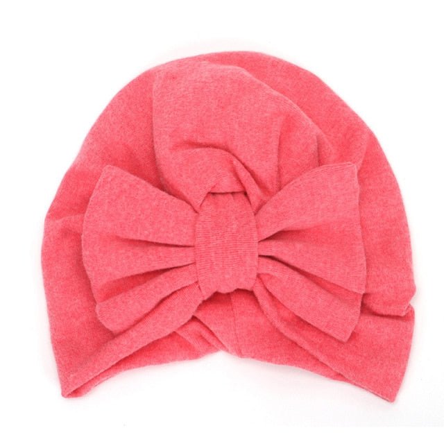 BalleenShiny Warm Baby Hats For Boys&amp;Girls Infant Lovely Bowknot Hats Baby Bonnet Beanie Turban Head Accessories Kids Gifts freeshipping - Foreverking