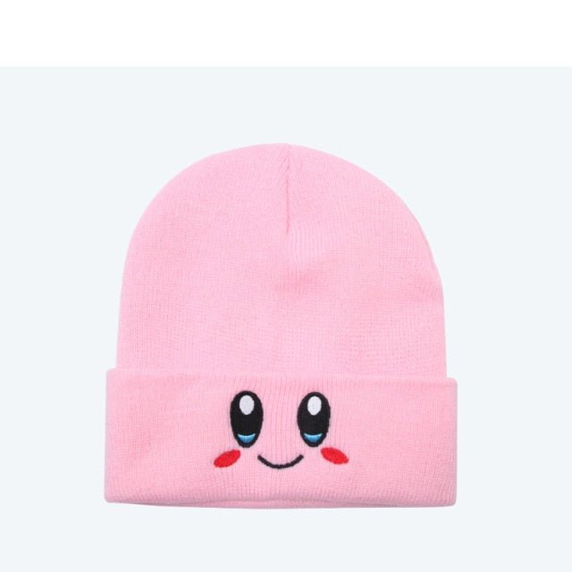 Anime Cartoon Cute Face Eyes Hat Cosplay Keep Warm Knitted Hat Unisex Adult Kids Cap Hip Hop Autumn Winter Gift freeshipping - Foreverking