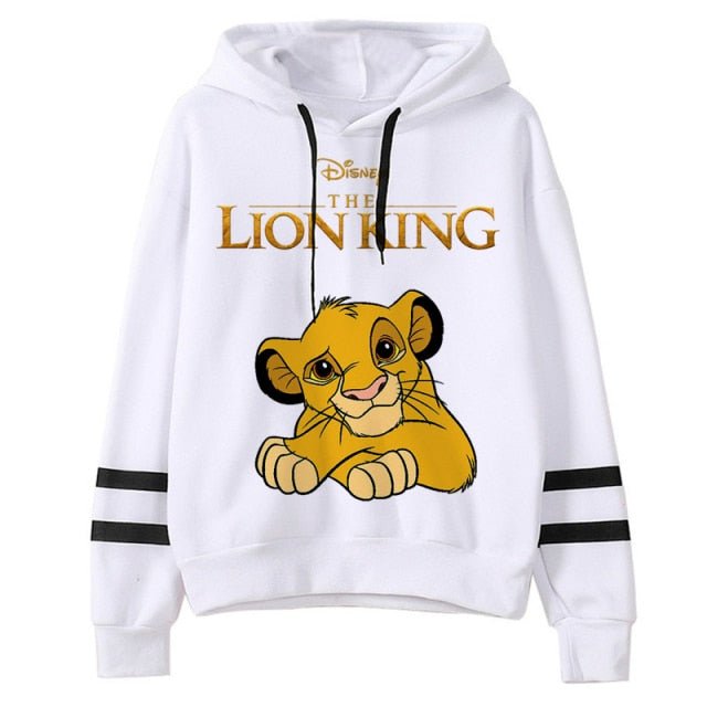 2022 Disney Hakuna Matata Hoodies Women Funny Simba Anime The Lion King Kawaii Sweatshirts Graphic Roi Lion Harajuku Hoody Female freeshipping - Foreverking