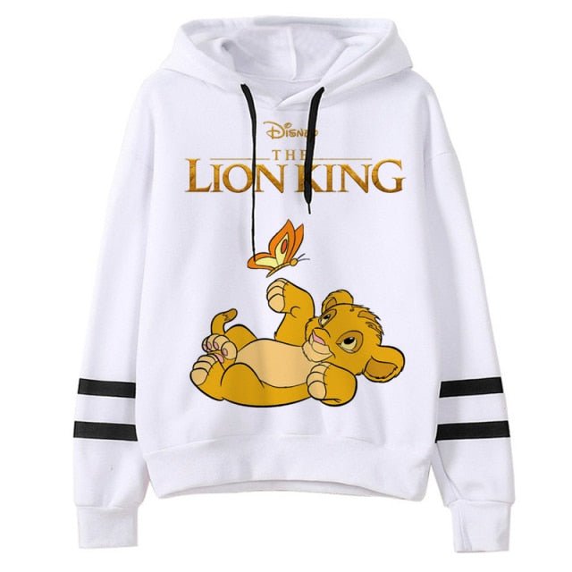 2022 Disney Hakuna Matata Hoodies Women Funny Simba Anime The Lion King Kawaii Sweatshirts Graphic Roi Lion Harajuku Hoody Female freeshipping - Foreverking