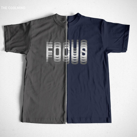 COOLMIND 100% cotton summer loose focus print men T shirts freeshipping - Foreverking