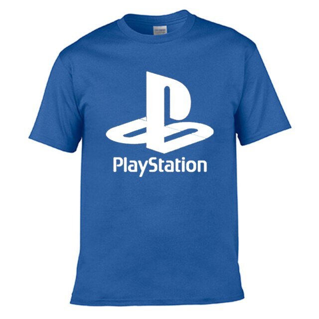 PlayStation T-shirt Men summer cotton T-shirt tees freeshipping - Foreverking