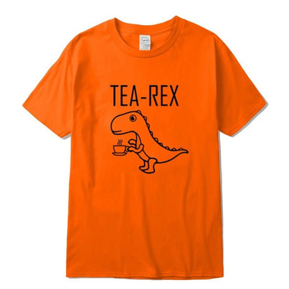 100% cotton cool Funny dinosaur design printing o-neck men tshirt cool t-shirt male tee shirts freeshipping - Foreverking
