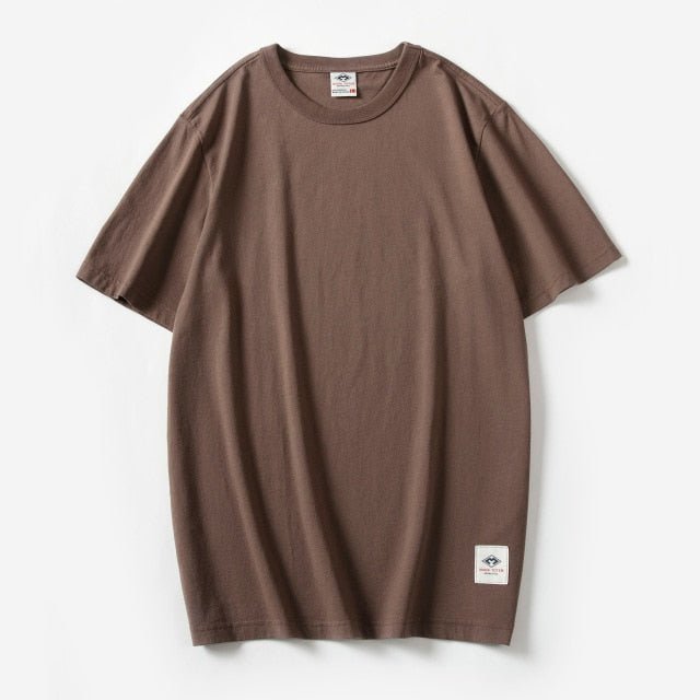 Color Men Short Sleeve T Shirt Men Summer Casual Tops 100% cotton Fashion freeshipping - Foreverking