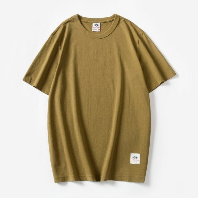Color Men Short Sleeve T Shirt Men Summer Casual Tops 100% cotton Fashion freeshipping - Foreverking