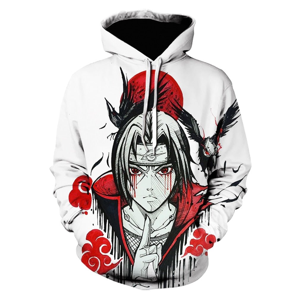 2022 Autumn/Winter Cartoon Sweatshirts harajuku hoodies itachi anime 3D Print hoodie one piece Casual Pullover jacket sudaderas freeshipping - Foreverking