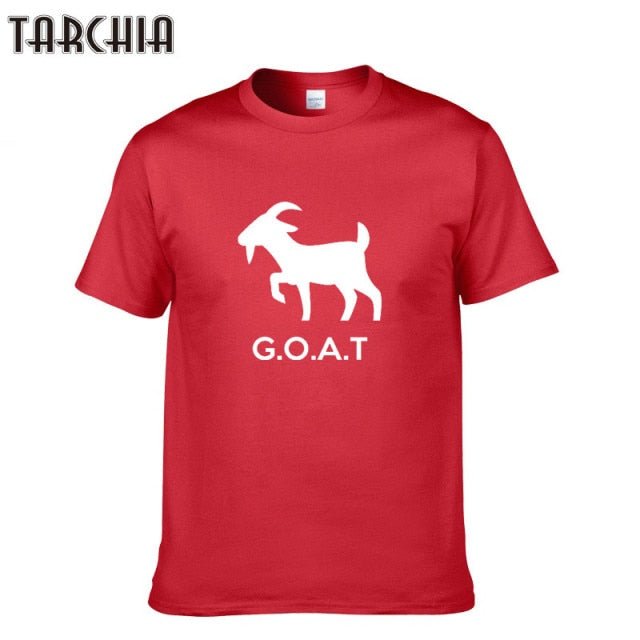 REM Goat Heartbeat T Shirt Goat Lover Country Chicken Goat Tee Cotton Mens Tee Summer Brand Clothing Sous Vetement Homme freeshipping - Foreverking